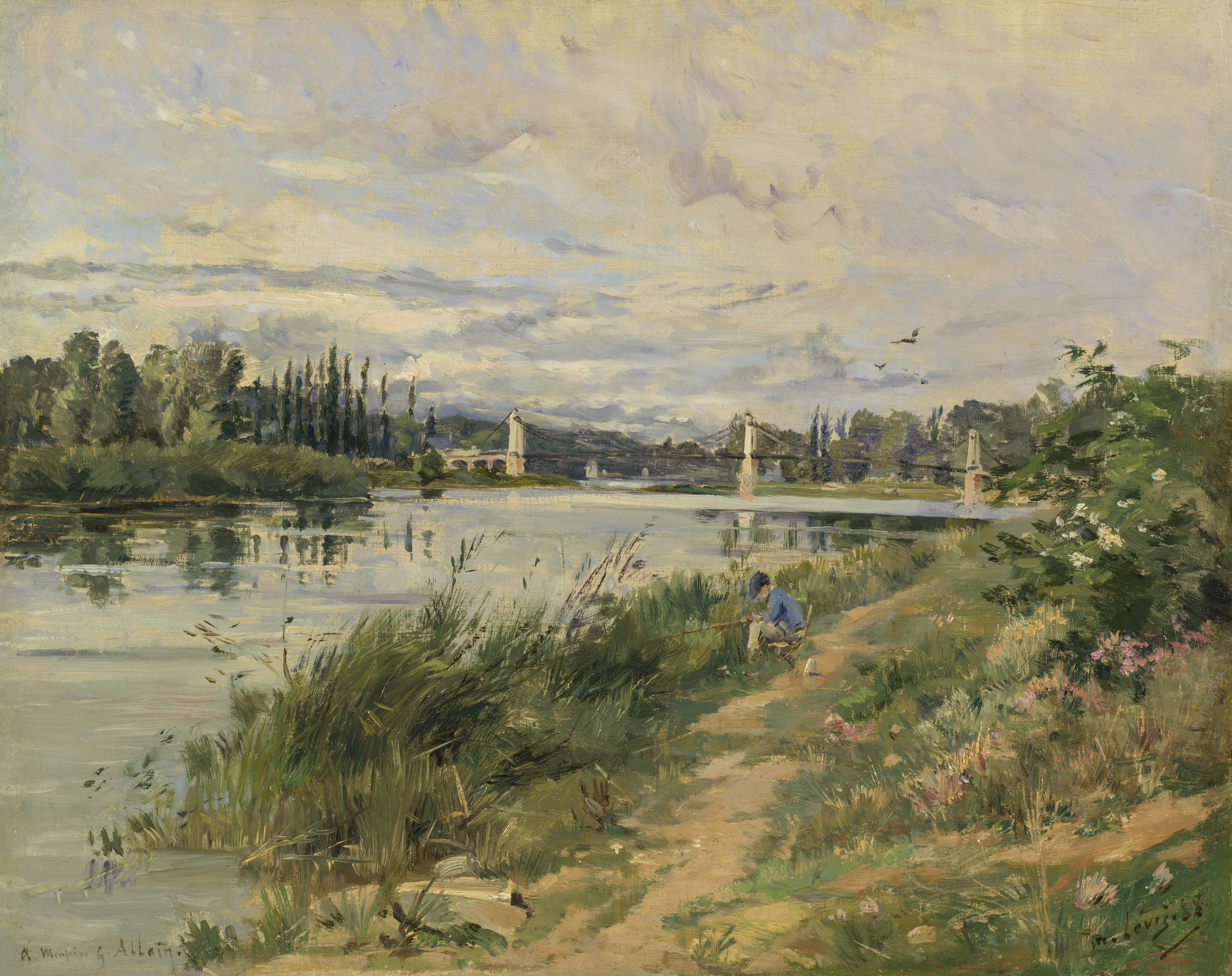 Fisherman on the Riverbank